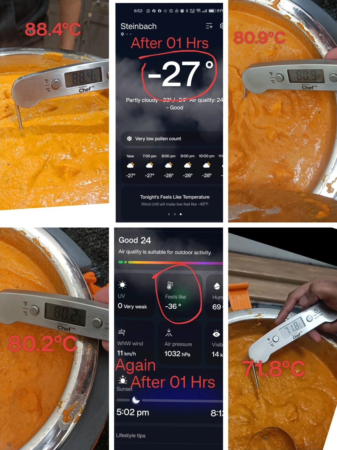 Qnand Temperature check